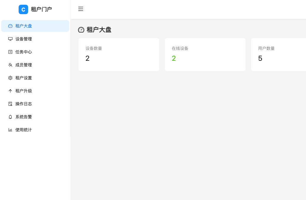 CleanHub 企业工作台运营概览